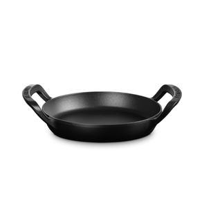 Skillet Frigideira Redonda com Alças Alpine 25cm Ferro Fundido Esmaltado Preto Fosco  Le Creuset
