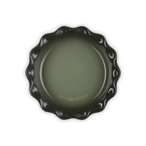 Travessa Redonda Para Torta Assadeira Cerâmica Premium 23cm Thyme Le Creuset