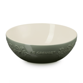 Multi Bowl Holly Cerâmica Premium Natal Cereal Salada Thyme 3,6L 500ml Le Creuset