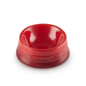 Bowl para Pet Cerâmica Premium Tigela Comida Água Para Cachorro e Gato 800ml Vermelho Le Creuset