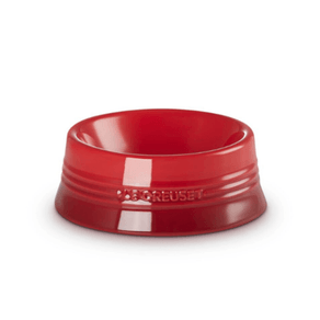 Bowl para Pet Cerâmica Premium Tigela Comida Água Para Cachorro e Gato 800ml Vermelho Le Creuset