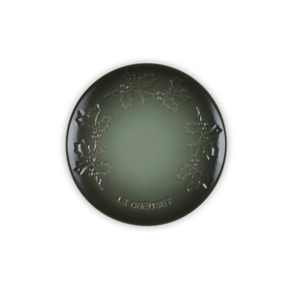 Prato Raso Sphere Holly Cerâmica Premium Natal 19cm Thyme Le Creuset