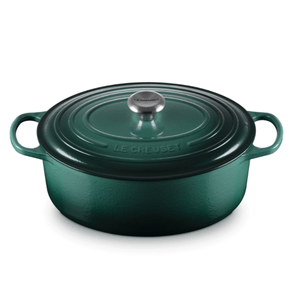 Panela Oval 40cm 13.9L Ferro Fundido Esmaltado Artichaut Le Creuset