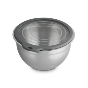 Bowl Inox com Tampa de Vidro 23cm Le Creuset