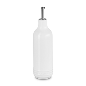 Porta Óleo 600ml Cerâmica com Bico Dosador Branco Le Creuset
