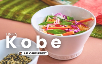 Linha inspirada na tradição e na funcionalidade da culinária asiática. 